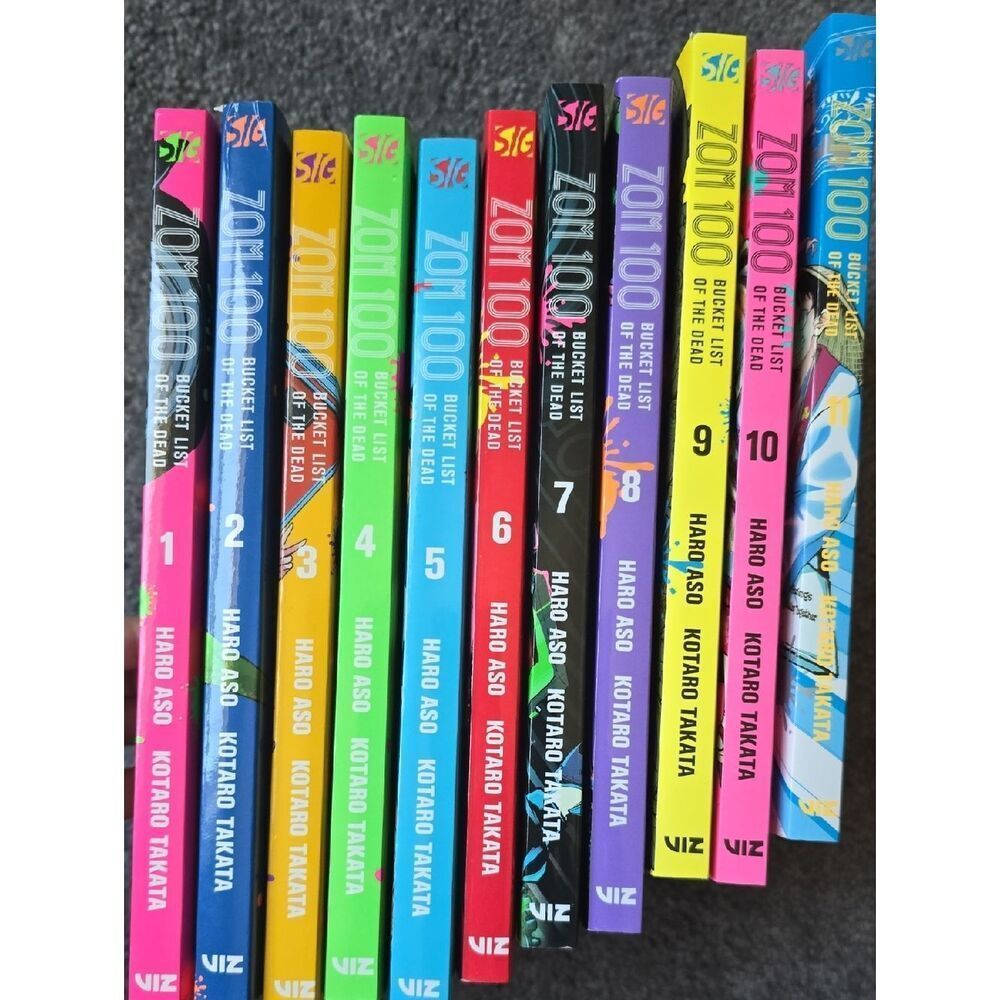 Zom 100: Bucket List of the Dead Vol. 1–11 Complete Set | Paperback | Like New
